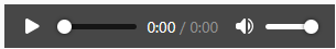 Audio player preview